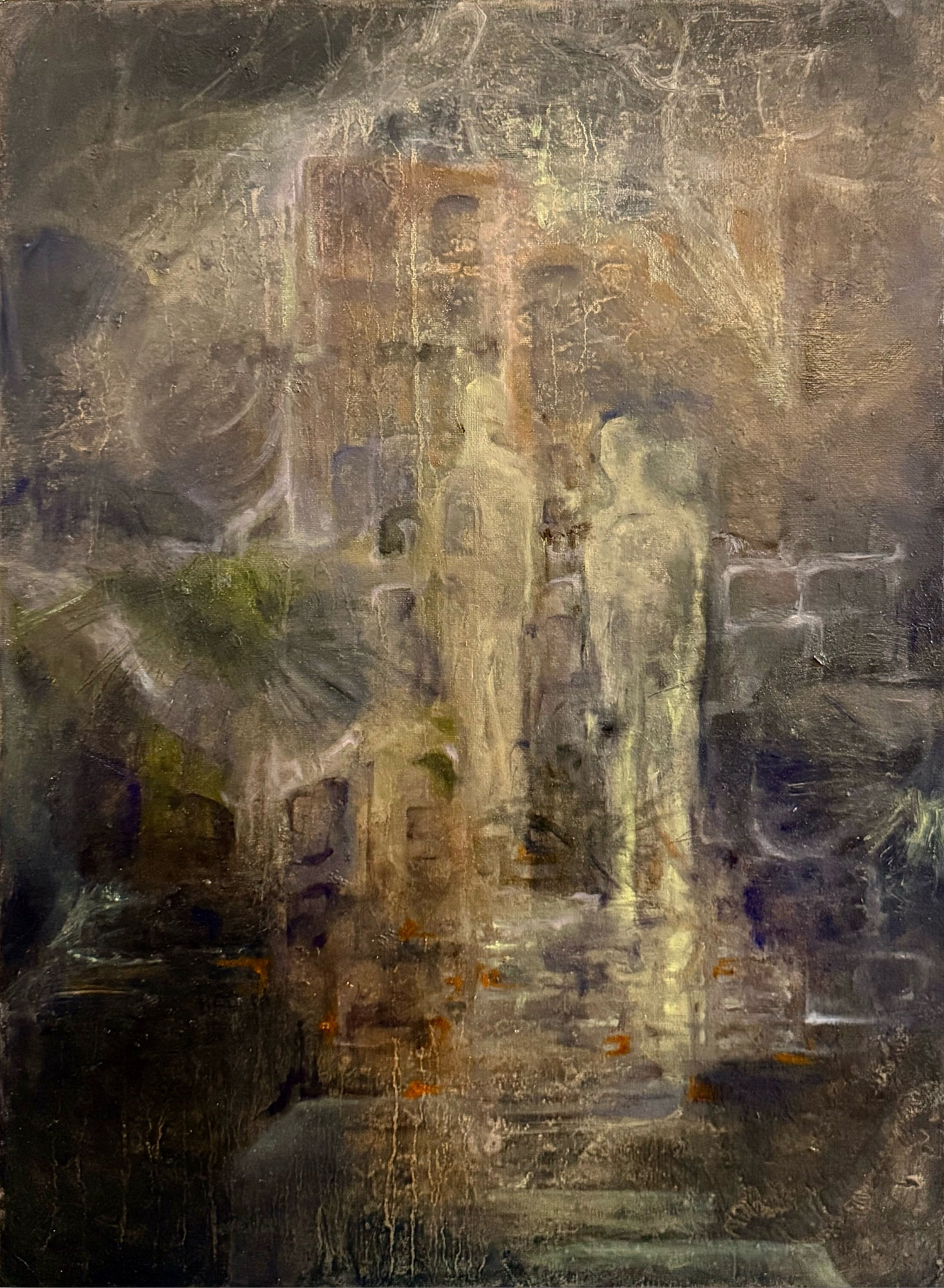 Jimen Yanshu, 2026, oil on canvas